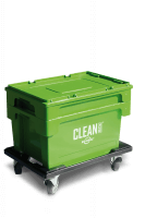 CLEAN BOX cu capac şi coş de imsersie